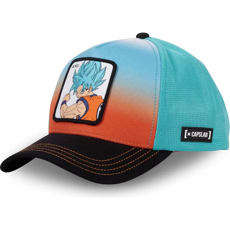 capslab-son-goku-super-saiyan-blue-blu-dragon-ball-multicolor-trucker-hat