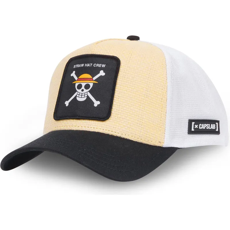 cappellino-trucker-multicolore-straw-hat-pirates-stra-ct-one-piece-di-capslab