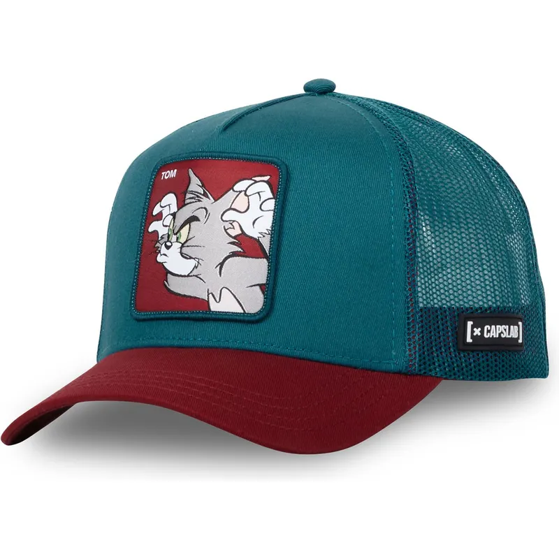cappellino-trucker-blu-e-rosso-tom-sca-looney-tunes-di-capslab
