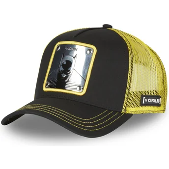 Cappellino trucker nero e giallo Batman BAT3 DC Comics di Capslab