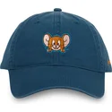 cappellino-curvo-blu-regolabile-jerry-mou-looney-tunes-di-capslab