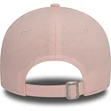 new-era-curved-brim-women-9forty-linen-new-york-yankees-mlb-pink-adjustable-cap