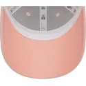 cappellino-curvo-rosa-regolabile-per-donna-9forty-linen-dei-new-york-yankees-mlb-di-new-era
