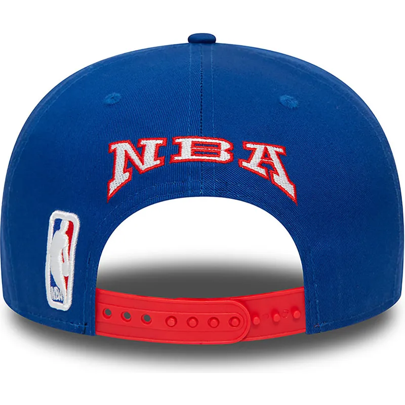 cappello-snapback-blu-piatto-9fifty-con-logo-nba-di-new-era