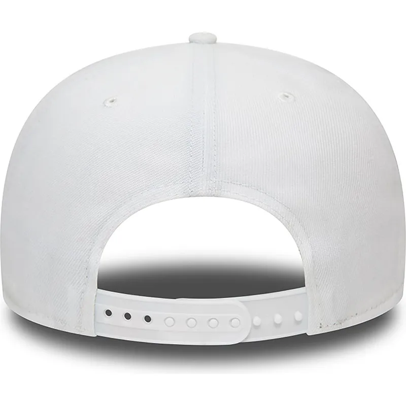 cappello-piatto-bianco-e-rosso-snapback-9fifty-floral-di-los-angeles-dodgers-mlb-di-new-era