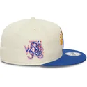cappello-piatto-bianco-e-blu-snapback-9fifty-floral-dei-new-york-yankees-mlb-di-new-era