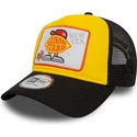cappelli-curva-giallo-snapback-a-frame-di-new-era