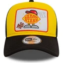 cappelli-curva-giallo-snapback-a-frame-di-new-era