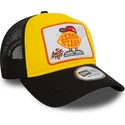 cappelli-curva-giallo-snapback-a-frame-di-new-era