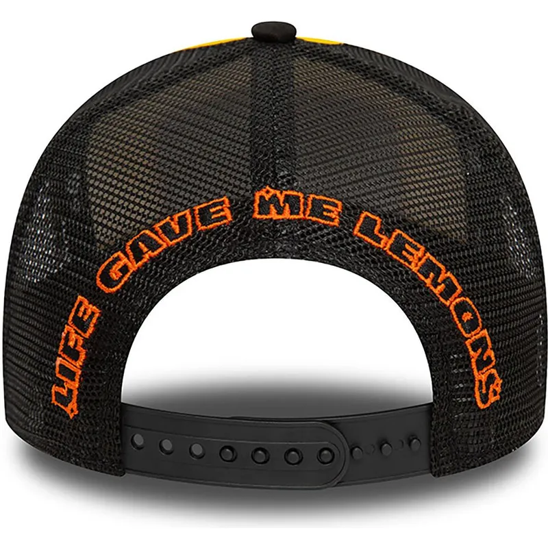cappelli-curva-giallo-snapback-a-frame-di-new-era