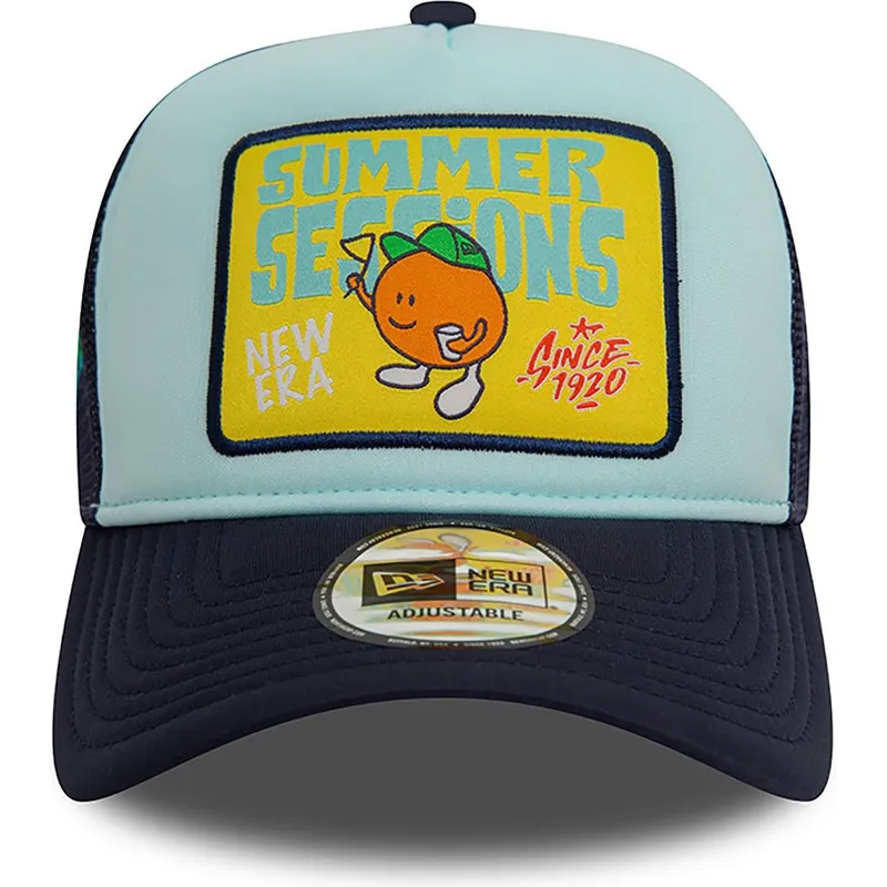 cappelli-curva-blu-snapback-a-frame-di-new-era