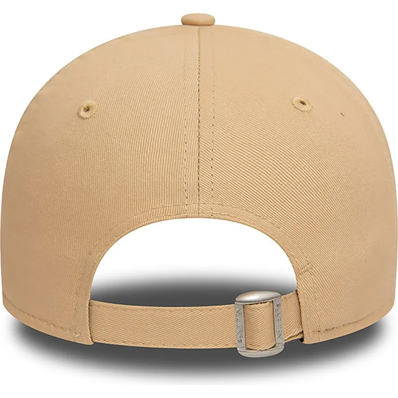 cappelli-curva-marrone-cinghia-regolabile-9twenty-floral-dei-new-york-yankees-mlb-di-new-era
