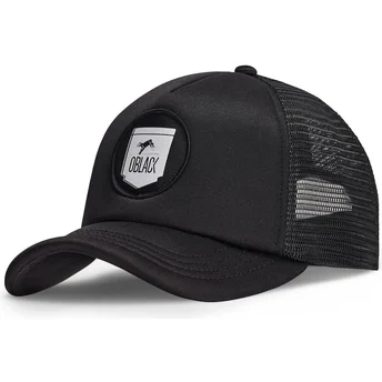 gorra-trucker-nera-classic-di-oblack