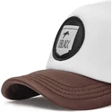 cappellino-trucker-bianco-nero-e-marrone-classic-di-oblack