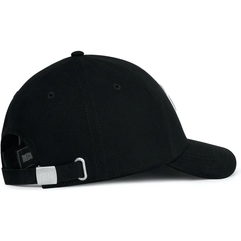 cappellino-curvo-nero-regolabile-baseball-peach-di-oblack