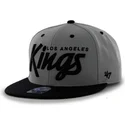 cappelli-piatta-grigio-snapback-de-letras-dei-los-angeles-kings-nhl-di-47-brand