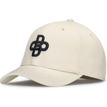 Cappello curvo beige regolabile Baseball Peach di Oblack