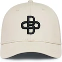 cappellino-curvo-beige-regolabile-baseball-peach-di-oblack