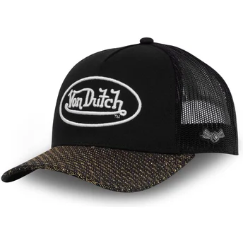 Cappellino trucker nero SHINY NR di Von Dutch