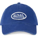 von-dutch-curved-brim-log-blu-blue-adjustable-cap