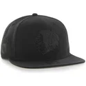 cappelli-piatta-nero-snapback-dei-chicago-blackhawks-nhl-di-47-brand