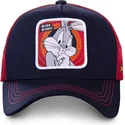 cappellino-trucker-blu-marino-e-rosso-bugs-bunny-bun5-looney-tunes-di-capslab