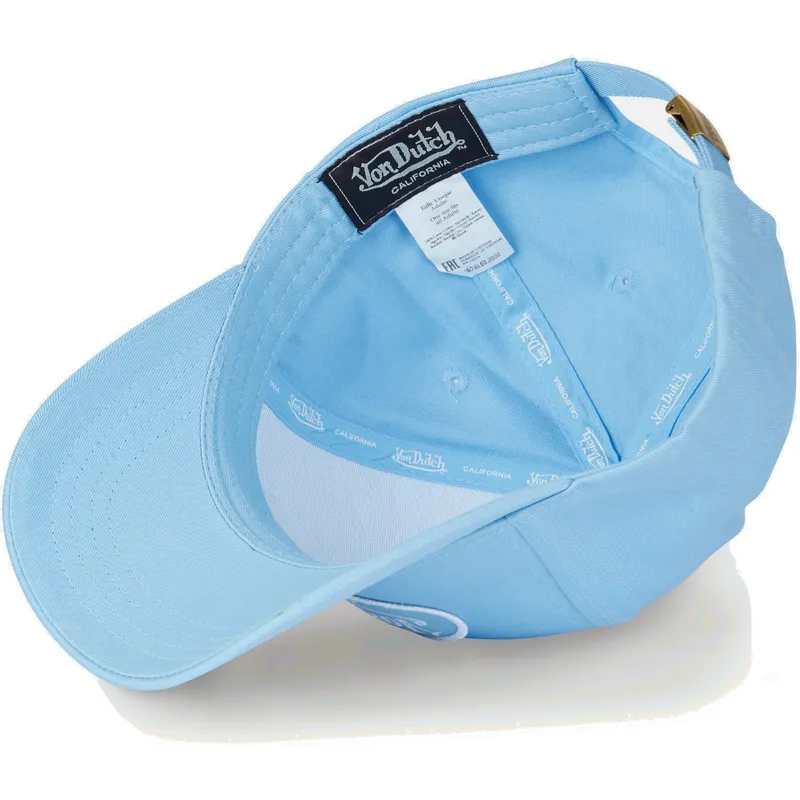 cappelli-curva-blu-cinghia-regolabile-di-von-dutch