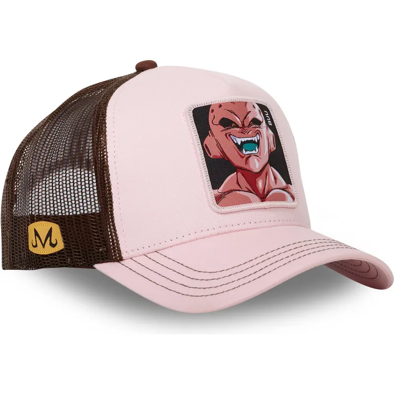 cappelli-curva-rosa-snapback-kid-buu-dragon-ball-di-capslab