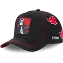 cappello-nero-snapback-curvo-per-bambino-itachi-uchiha-kidaka2-naruto-di-capslab