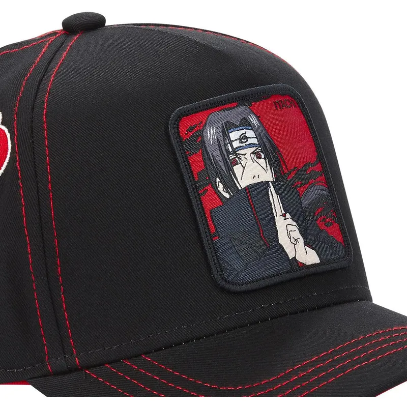 cappelli-curva-nero-snapback-per-bambino-itachi-uchiha-naruto-di-capslab