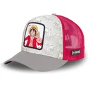 cappellino-trucker-grigio-e-rosso-per-bambino-monkey-d-luffy-kidluf1-one-piece-di-capslab