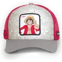 cappellino-trucker-grigio-e-rosso-per-bambino-monkey-d-luffy-kidluf1-one-piece-di-capslab