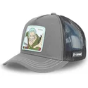 cappello-trucker-grigio-per-bambino-roronoa-zoro-kidzor1-one-piece-di-capslab