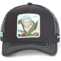 cappellino-trucker-nero-per-bambino-roronoa-zoro-kidzor2-one-piece-di-capslab
