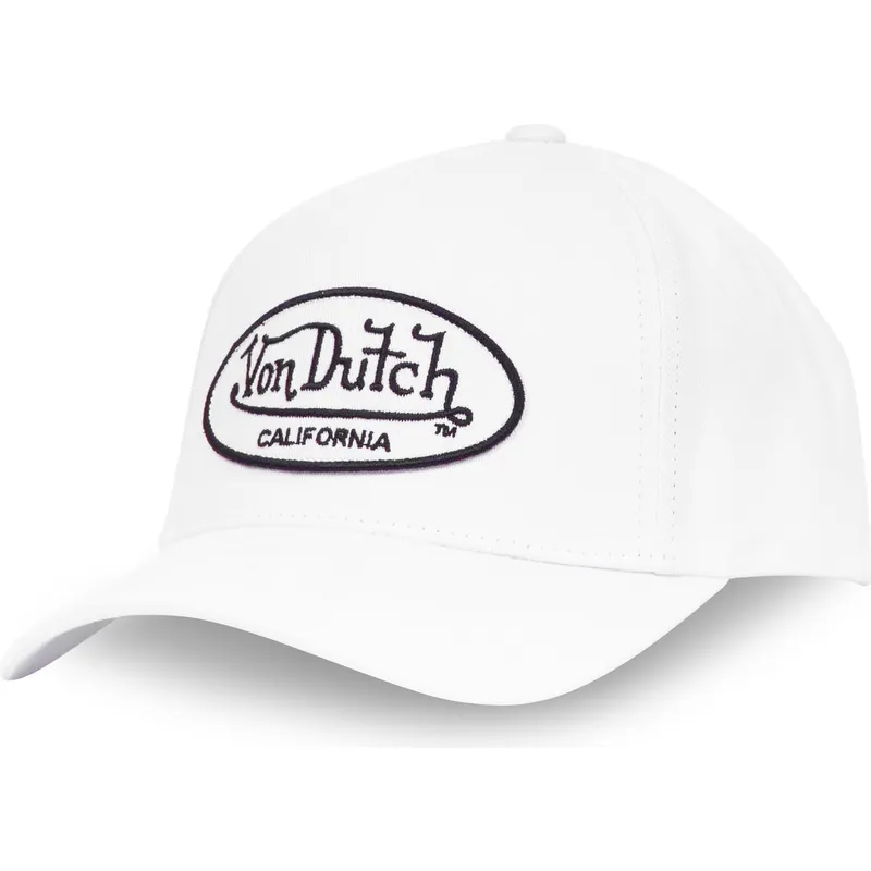 cappello-bianco-curvo-regolabile-lof-cb-c8-di-von-dutch