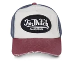 von-dutch-curved-brim-youth-kidjackbwrc-white-blue-and-red-adjustable-cap