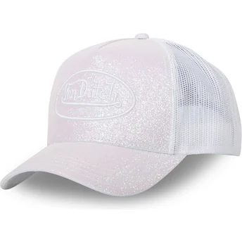 Cappello trucker bianco GLITTER W di Von Dutch