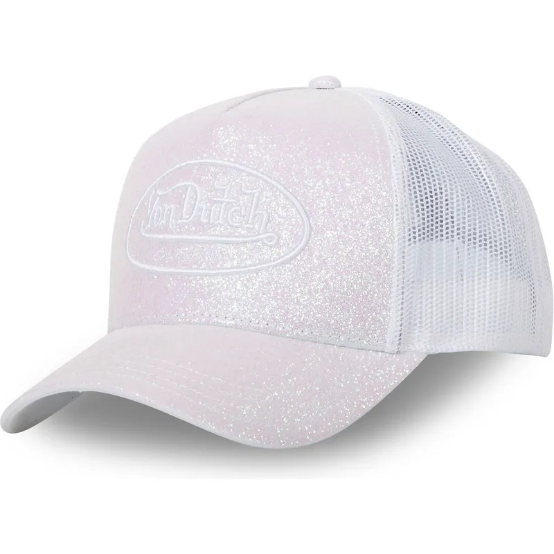 cappello-trucker-bianco-glitter-w-di-von-dutch