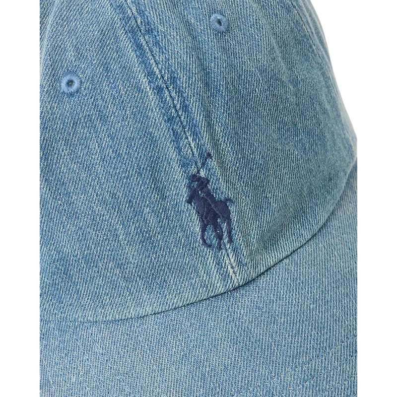 cappelli-curva-blu-cinghia-regolabile-di-polo-ralph-lauren