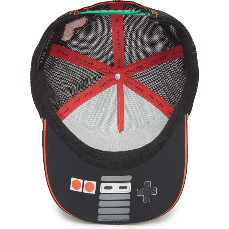 cappellino-trucker-verde-e-nero-coccodrillo-trouble-32-in-twenty-insert-coin-vol2-the-farm-di-goorin-bros