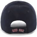 cappellino-curvo-blu-navy-con-logo-rosso-dei-boston-red-sox-mlb-clean-up-di-47-brand