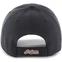 cappelli-curva-blu-marino-cinghia-regolabile-dei-cleveland-indians-mlb-di-47-brand