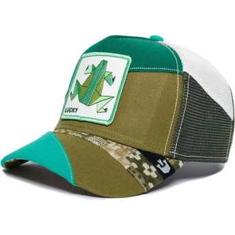 cappellino-trucker-verde-rana-lucky-good-luck-farmigami-the-farm-di-goorin-bros