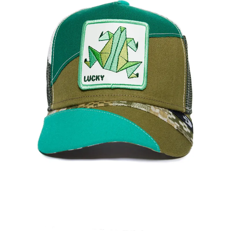 cappellino-trucker-verde-rana-lucky-good-luck-farmigami-the-farm-di-goorin-bros