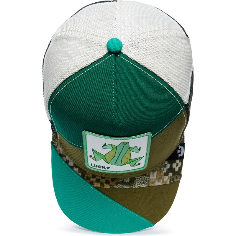 cappellino-trucker-verde-rana-lucky-good-luck-farmigami-the-farm-di-goorin-bros