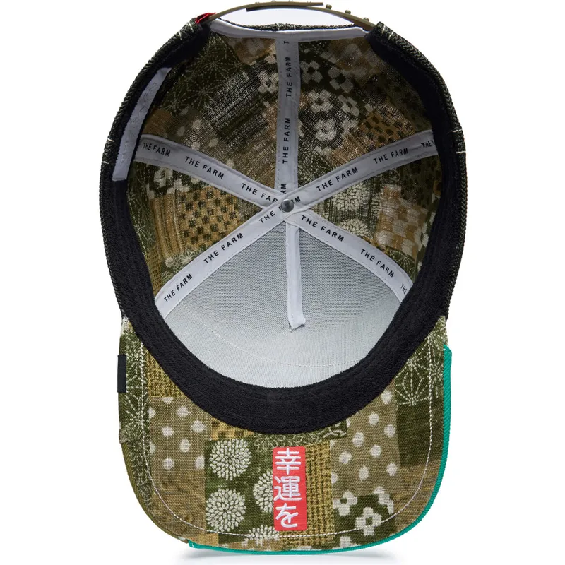 cappellino-trucker-verde-rana-lucky-good-luck-farmigami-the-farm-di-goorin-bros