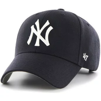 Cappellino visiera curva blu marino di New York Yankees MLB di 47 Brand