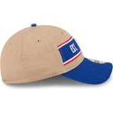 cappellino-curvo-marrone-e-blu-regolabile-9twenty-draft-2024-di-nba-di-new-era