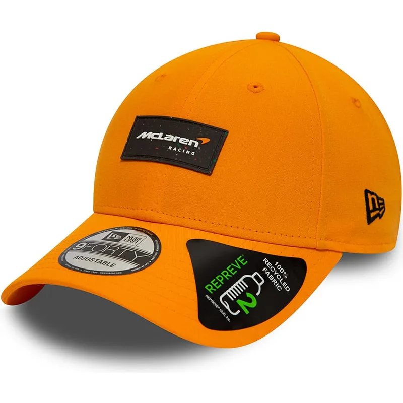 cappelli-curva-arancia-snapback-9forty-repreve-dei-mclaren-racing-formula-1-di-new-era