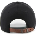 cappelli-curva-nero-cinghia-regolabile-cinta-de-piel-dei-new-york-yankees-mlb-di-47-brand